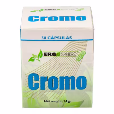 Ergonat Cromo Ergosphere 50 Caps - Control Azúcar