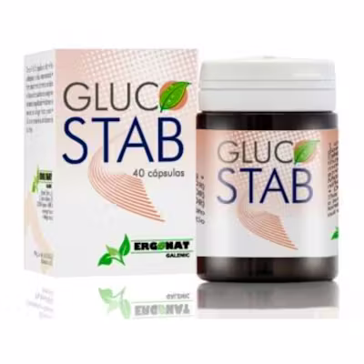 Ergonat Glucostab 40 Caps | Control de Azúcar