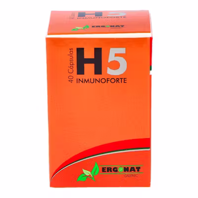 Ergonat H5 Inmunoforte 40 Caps - Defensas