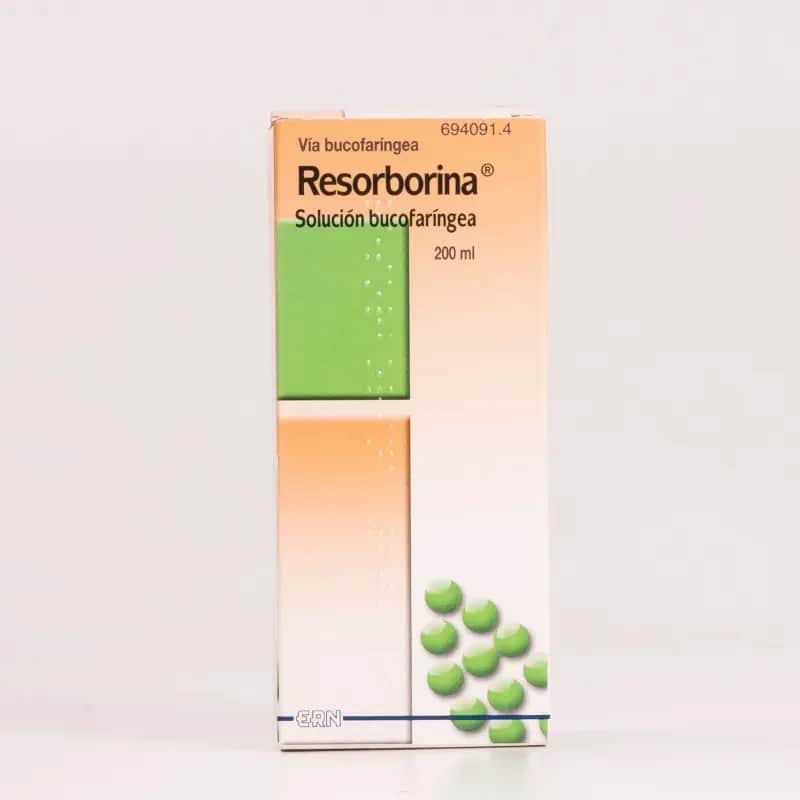 Resorborina Sol 200ml - Antiséptico Bucal