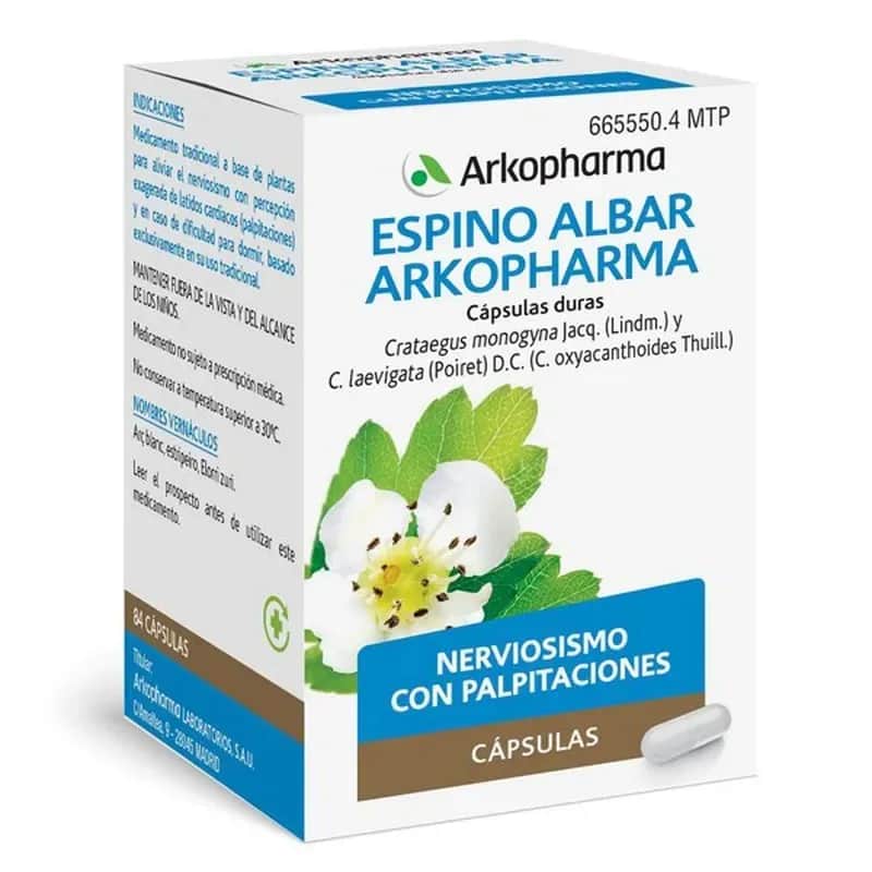 Espino Albar Arkopharma 350mg | Nerviosismo