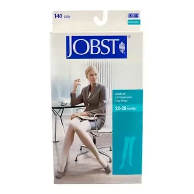 Media Jobst Larga Negro T5 - Compresión Circulación