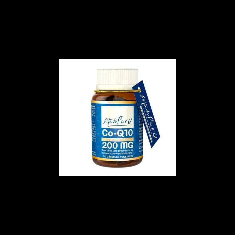 Estado Puro Coenzima Q10, 200mg, 30 cápsulas.