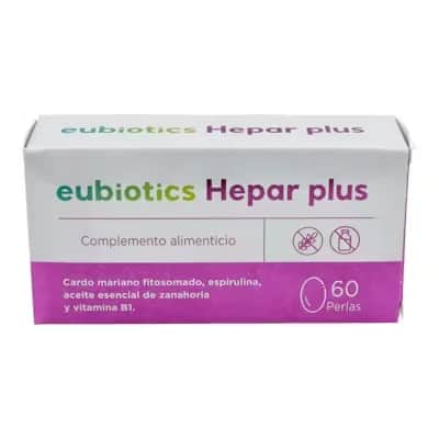 Eubiotics Hepar Plus 60 Caps - Hepatoprotector Natural
