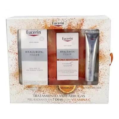 Eucerin Hyalluron Pack Normal/Mixta + Vit C | Hidratación