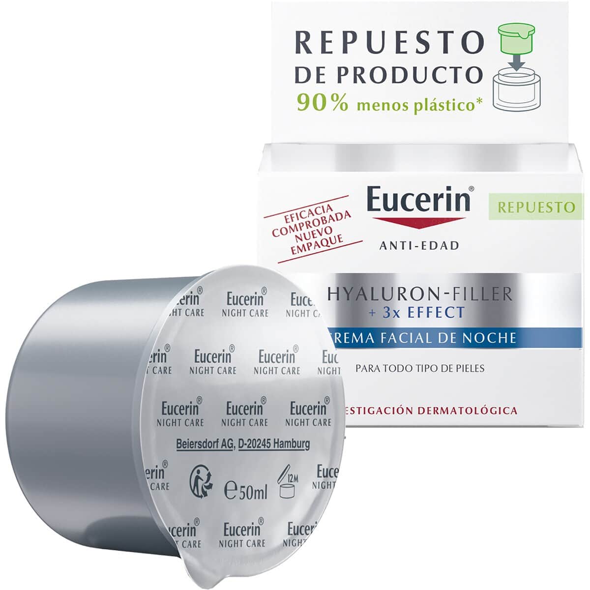 Eucerin Hyaluron Filler Noche 50ml