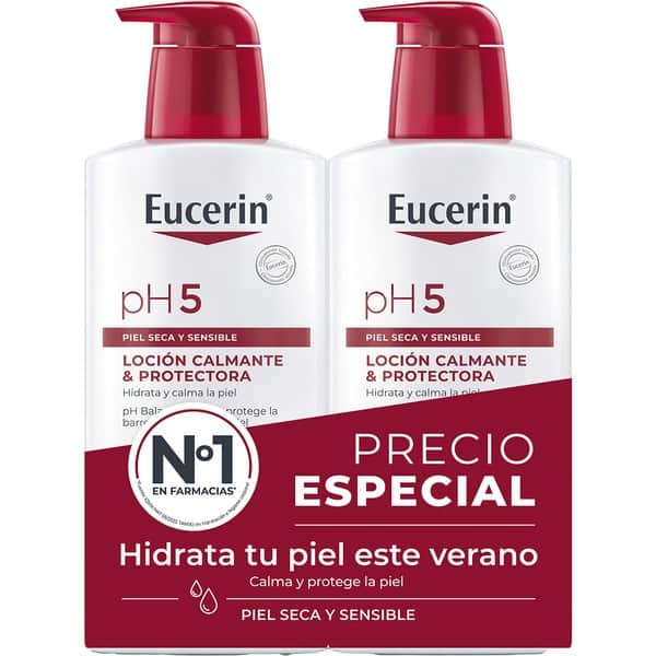 Eucerin Loción Duplo 400ml - Hidrata piel sensible