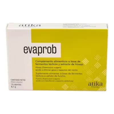 Evaprob 15 Caps - Alivio de Gases