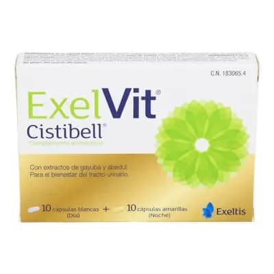 Exelvit Cistibell 20 Cápsulas - Infecciones Urinarias