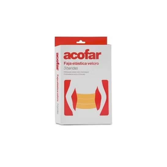 Faja Elástica Abdominal Acofar T3 | 3 Bandas