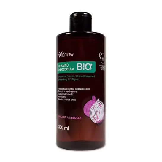 Farline Champú de Cebolla Bio 300ml