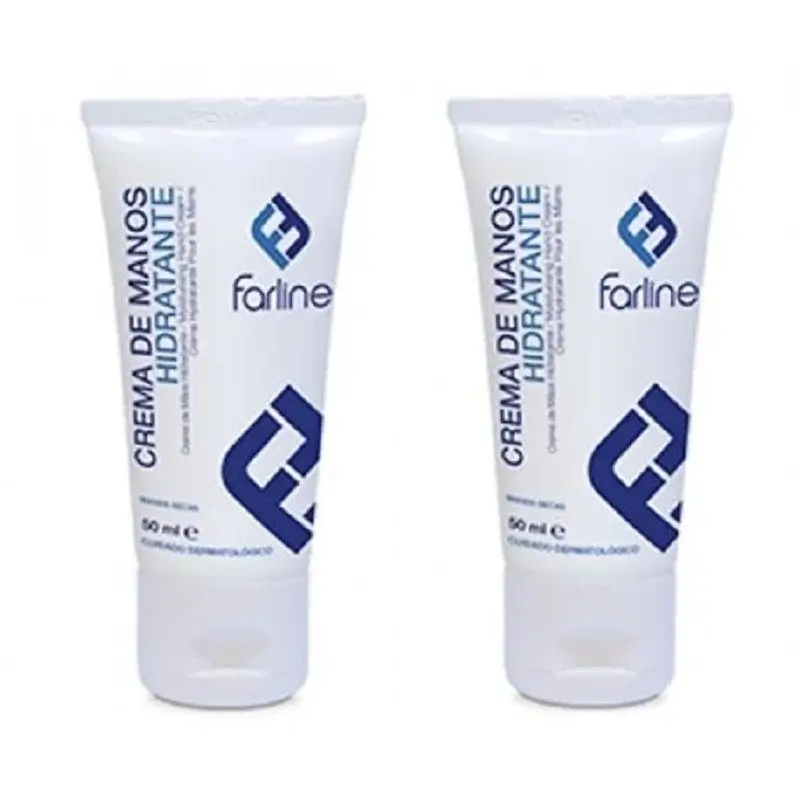 Farline Crema De Manos Hidratante, 2 unidades x 50 ml