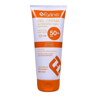 Farline Gel Crema Solar SPF 50 200ml | Protección Alta