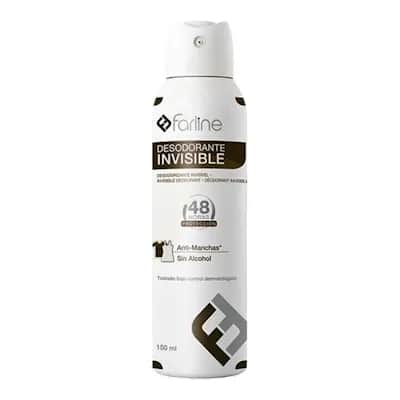 Farline Spray Desodorante Invisible Hombre - 24H