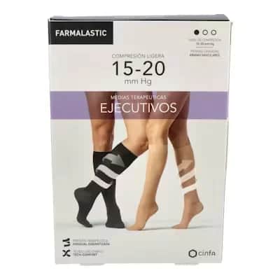 Farmalastic Calcetín Compresión Mujer Beige