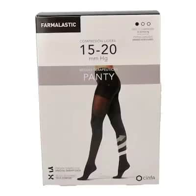 Farmalastic Media Corta Compresión 15-20 mmHg Talla L