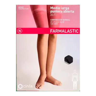 Farmalastic Media Larga Blonda T/EG - Piernas