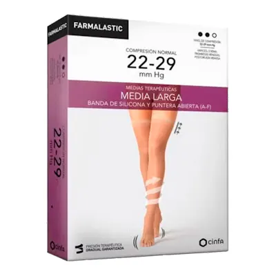 Farmalastic Media Larga Camel T/M - Compresión