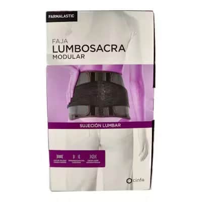 Faja Farmalastic Lumbosacra - Soporte Espalda Baja