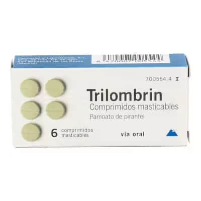 Trilombrin 6 Tab | Antihelmíntico oxiuros ascaridiasis