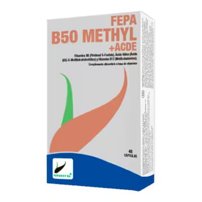 Fepa-B50 +Acde 40 Caps - Multivitamínico