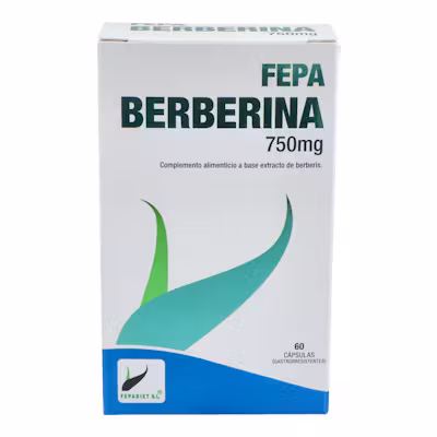 Fepa-Berberina 60 Caps - Metabolismo
