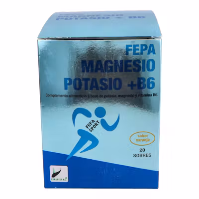 Fepa Sport Magnesio Potasio B6 - Suplemento Deportistas