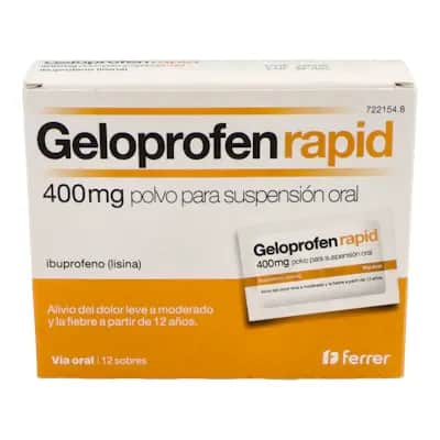 Geloprofen 400 mg 12 Sobres | Dolor y Fiebre
