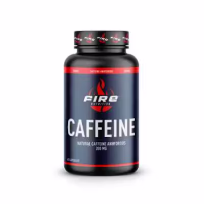 Cafeína Anhidra 200mg Fire Nutrition | Energía