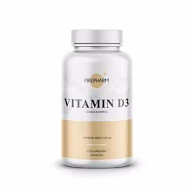 Fire Nutrition Vitamina D3 60 Perlas - Huesos