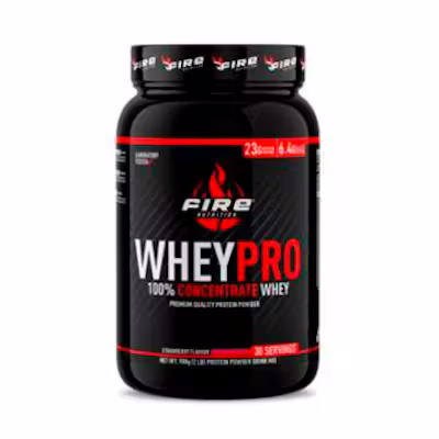 Fire Nutrition Wheypro Concentrate Fresa 908G