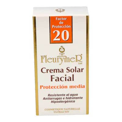 Fleurymer Solar Facial SPF-20 80ml | Protección Ligera Diaria
