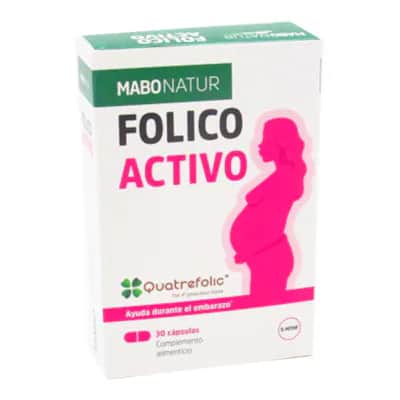 Folico Activo 30 Caps - Vitamina B9 Bioactiva