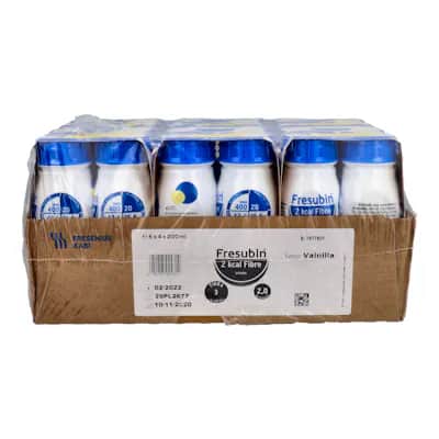 Fresubin 2Kcal Fibra Vainilla 24x200ml | Alto Aporte