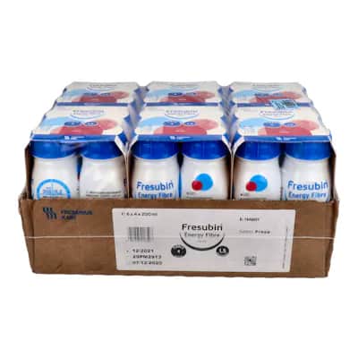 Fresubin Energy Fibre Fresa 24x200ml | Bebida Energética