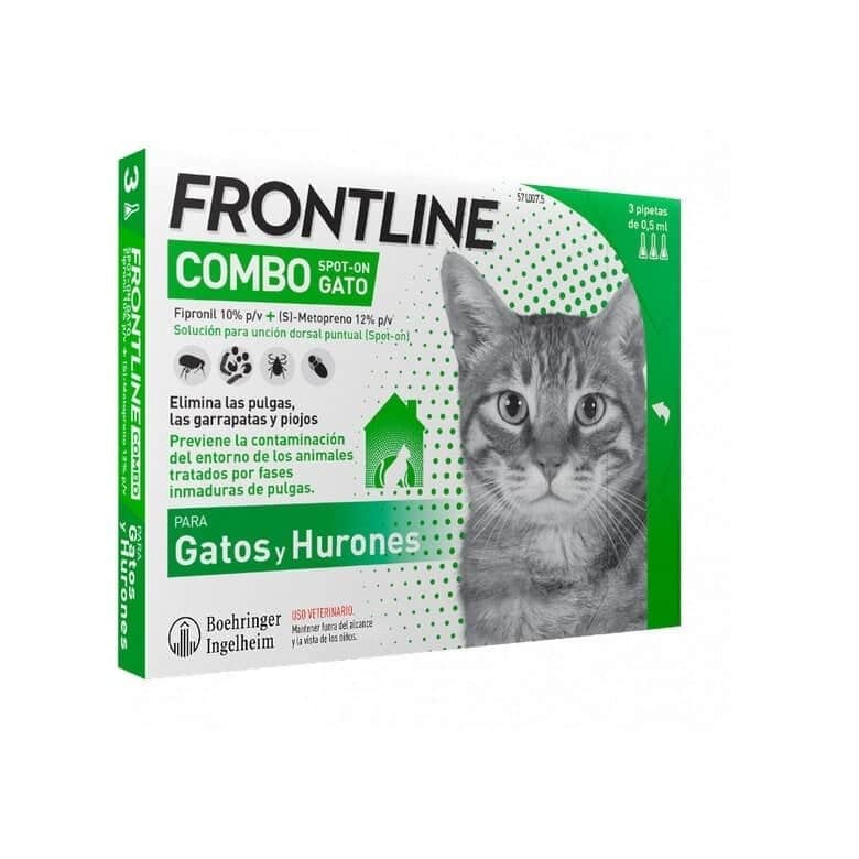 Frontline Combo Gatos 3 Pipetas