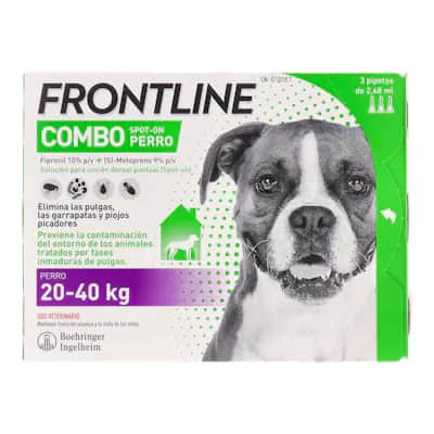 Frontline Spot On 20-40kg | Antipulgas y Garrapatas