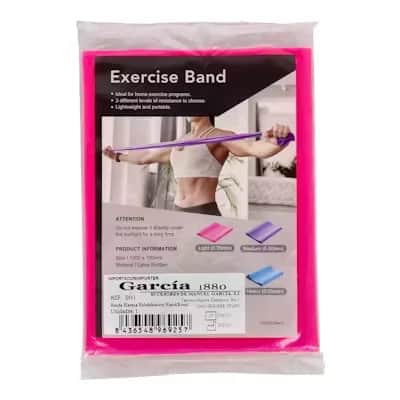 Banda Elástica Rehabilitación Blanda Rosa | Principiantes