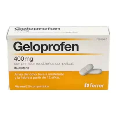 Geloprofen 400 Mg | Antiinflamatorio AINE