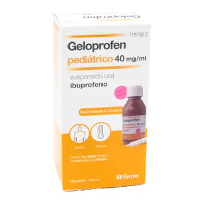 Geloprofen Pediátrico 40mg/ml 150ml - Niños