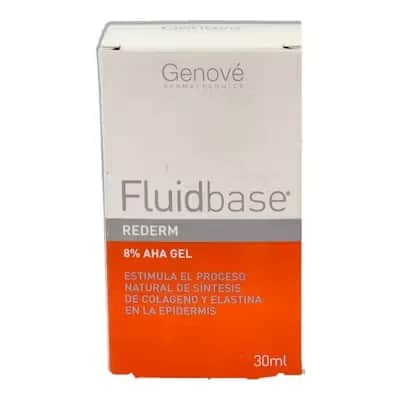 Fluidbase Rederm 8% AHA Gel 30 ml | Acné