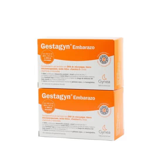 Gestagyn Embarazo Pack Dúo 2x30caps