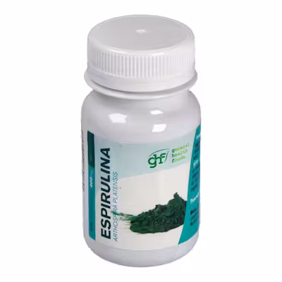 GHF Espirulina 400mg - Proteína Vegetal Pura