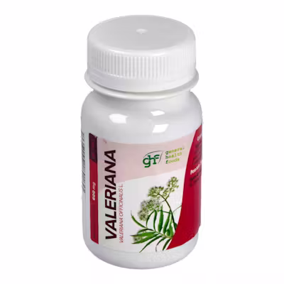Valeriana 600mg GHF 60 Cápsulas | Insomnio