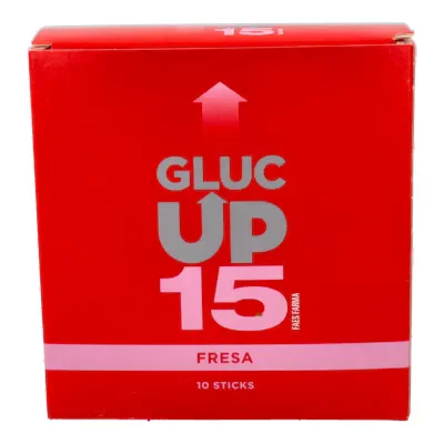 Gluc Up Fresa - Glucosa Rápida Hipoglucemia
