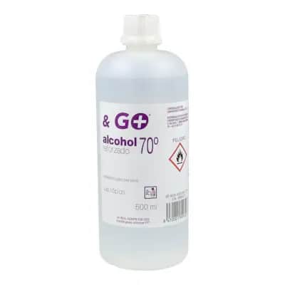 Alcohol 70 & Go 500ml - Desinfectante Antiséptico