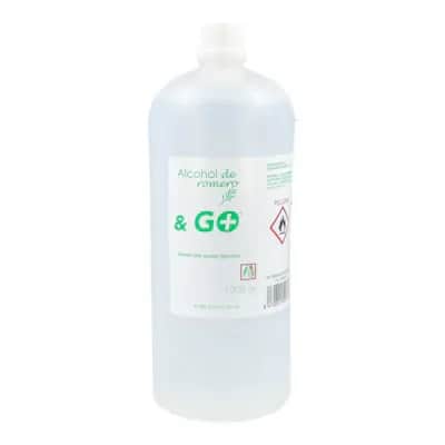 Alcohol Romero & Go 1000ml - Formato Económico