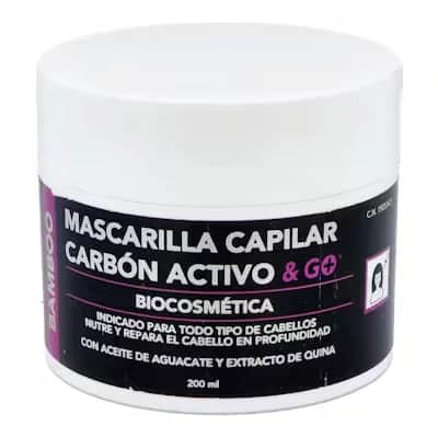 Mascarilla Capilar Carbón Activo & Go 250ml