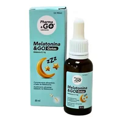Melatonina & Go Gotas 30ml - Sueño Reparador