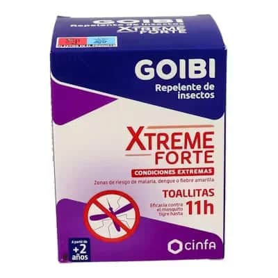 Goibi Xtreme Toallitas Antimosquitos Tropical